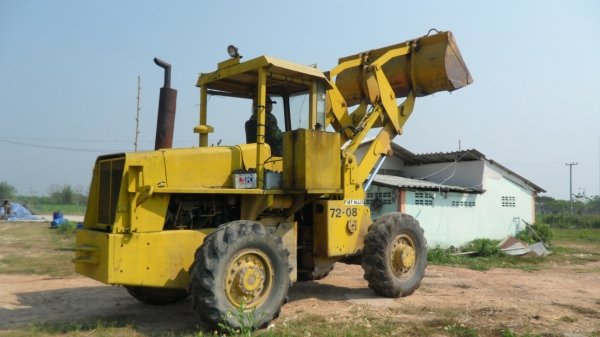 ขายรถตักล้อยาง Fiat-Allis 545B เลี้ยวเอวเครื่องยนต์ mitsubishi 6สูบเทอร์โบ