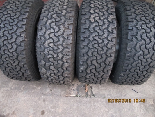 ขายล้อกล้วย  พร้อมยาง  BF  .....  สวยๆ เชิญครับ