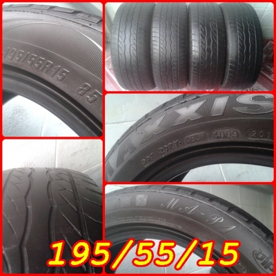 ยาง\%ถูกๆขอบ15" ไซน์185-205/55-65/ เป็นชุด หรือ คู่มีเยอะครับ ***เริ่มคู่ละ 800 บ.