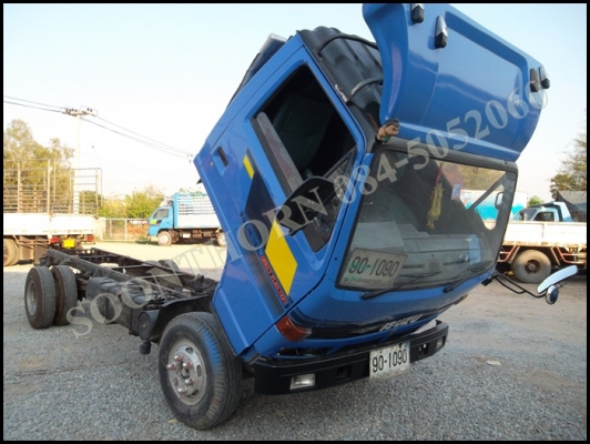 ขายด่วน รถบรรทุก 6 ล้อ ISUZU NPR 115 แรง รถห้างแท้ หัวคัซซี  สภาพเดิมๆ พร้อมใช้งาน ราคาสุดคุ้ม