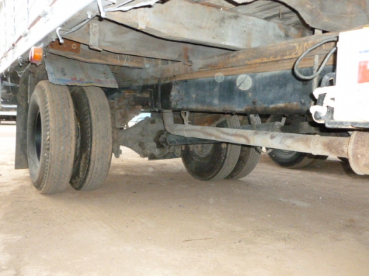 แสงฟ้าเต้นรถ///จำหน่ายรถ6ล้อ HINO-KM779 เครื่อง117แรง หัวทำสีใหม่ ยางใหม่6เส้น ยาว5.50.ม