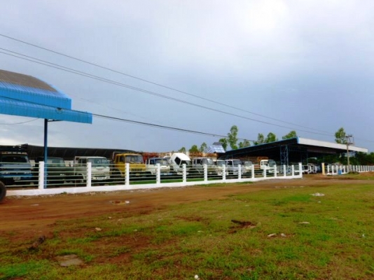 แสงฟ้าเต้นรถ///จำหน่ายรถ6ล้อ HINO-KM779 เครื่อง117แรง หัวทำสีใหม่ ยางใหม่6เส้น ยาว5.50.ม