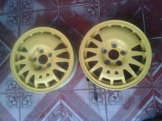 ล้อเดฟ(ใส่แด๊ก)จากแดนปลาดิบ 15"4x114 ขายคู่ ละ 7,500 บ.(ขาซิ่ง ไม่มีใครไม่รู้จัก)