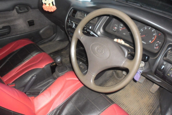 ขาย เก๋งTOYOTA โฉม3ห่วง ปี37/94TOYOTA COROLLA 1.3 วางเครื่องใหม่ 1.5 แก๊สLPG(ลงเล่ม)ประหยัดสุดๆ หมดปัญหาจุกจิกกับระบบแก๊ส เกียร์ธรรมดา พ.พาวเวอร์ แอร์ CD กระจกไฟฟ้า แม็ก ยางดี ภายในสวย พร้อมใช้งาน ราคาต่อรองได้ครับ