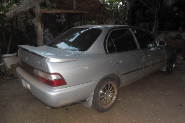 ขาย เก๋งTOYOTA โฉม3ห่วง ปี37/94TOYOTA COROLLA 1.3 วางเครื่องใหม่ 1.5 แก๊สLPG(ลงเล่ม)ประหยัดสุดๆ หมดปัญหาจุกจิกกับระบบแก๊ส เกียร์ธรรมดา พ.พาวเวอร์ แอร์ CD กระจกไฟฟ้า แม็ก ยางดี ภายในสวย พร้อมใช้งาน ราคาต่อรองได้ครับ
