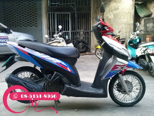 ขายด่วน Click 08 ปี 50 เครื่องดีม๊ากก ราคา 13,500 บาทเท่านั้น เอกสารครบ โทร 085-1518956