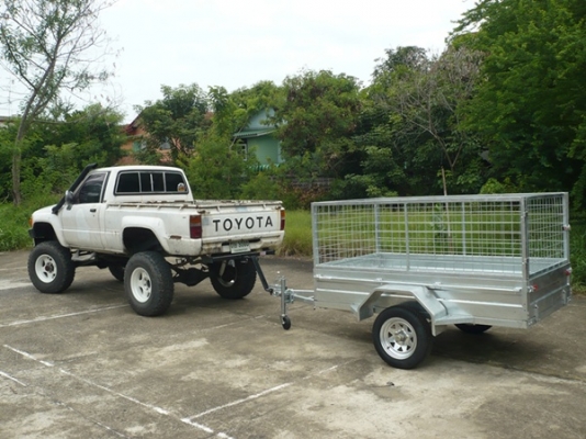 รถพ่วงบรรทุก การเกษตรสวนปลาม์ สวนยาง ผ่อนได้