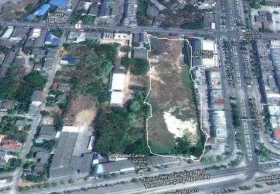 ขายด่วน..ที่ดินทำเลสวย ย่านธุรกิจเมืองลำปาง 10-01-15 ไร่ รูปสี่เหลี่ยมผืนผ้าหน้ากว้าง ติดถนนใหญ่ 90 เมตร ถ.พหลโยธิน.