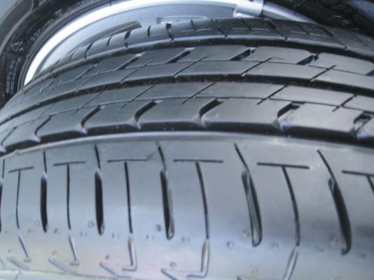 ขายล้อแม็กเดิม Mitsubishi mirage 14"x4.5" 4รู 100 et46 + ยางปี12(081-3747940)