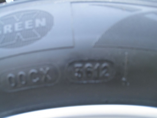 ขายล้อแม็กเดิม honda brio 14"x5"  4รู 100 et50 +ยางปี12 (081-3747940)