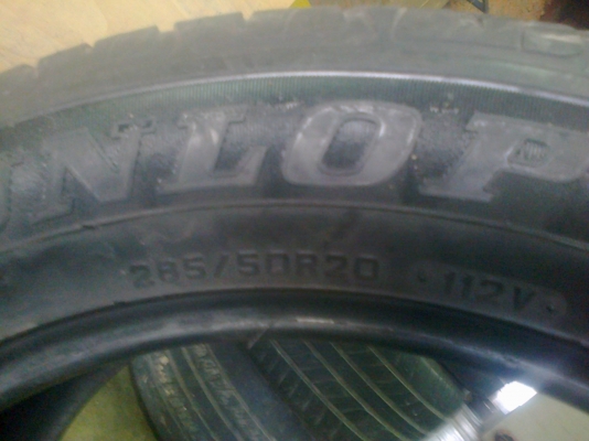 ขายยาง Dunlop Grandtrek pt2a 285/50R20 made in japanถอดออกจาก Landcruiser ขายยาง Dunlop Grandtrek pt2a 285/50R20 made in japanถอดออกจาก Landcruiser