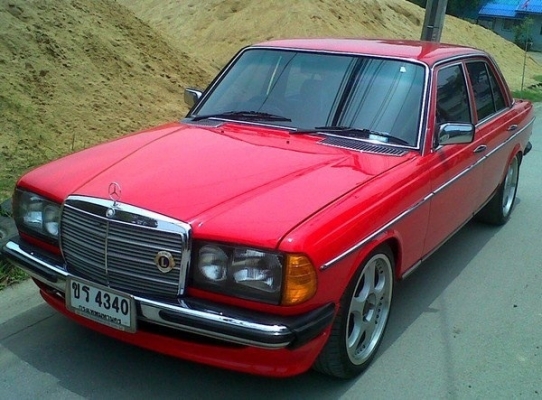 ขายBENZw123วางJติดแก็สรถปี85