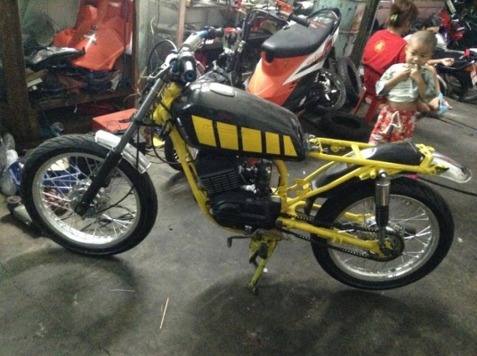 ขายแบบขาดทุน YAMAHA RX125 มีทะเบียน