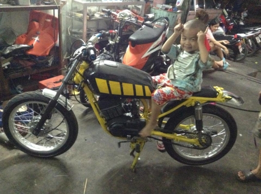 ขายแบบขาดทุน YAMAHA RX125 มีทะเบียน