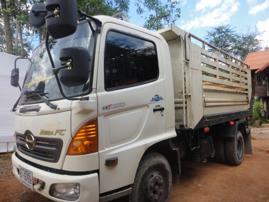 ขายรถบรรทุก 6ล้อดัมพ์ HINO MEGA 150 แรงม้าปี 51