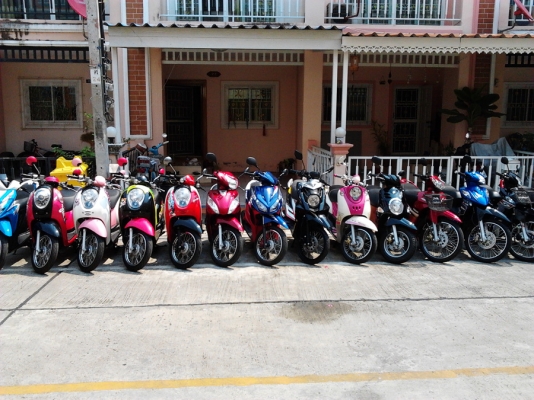 ขายมอเตอร์ไซค์มือสองหลายคัน.