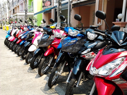 ขายมอเตอร์ไซค์มือสองหลายคัน.