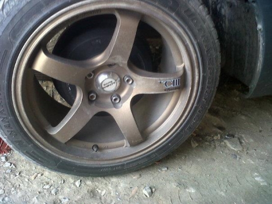 RGD 5รู ขอบ18 หน้า8หลัง9 ยางใหม่ ขายถูก