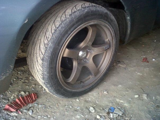 RGD 5รู ขอบ18 หน้า8หลัง9 ยางใหม่ ขายถูก RGD 5รู ขอบ18 หน้า8หลัง9 ยางใหม่ ขายถูก