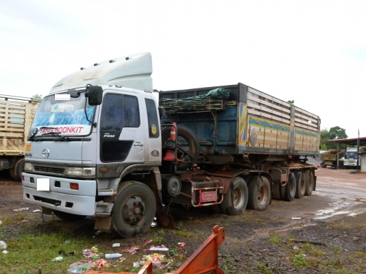 ขายหัวลาก HINO FM2K ปี 44 พร้อมหางดั้ม 3 เพลาแท้