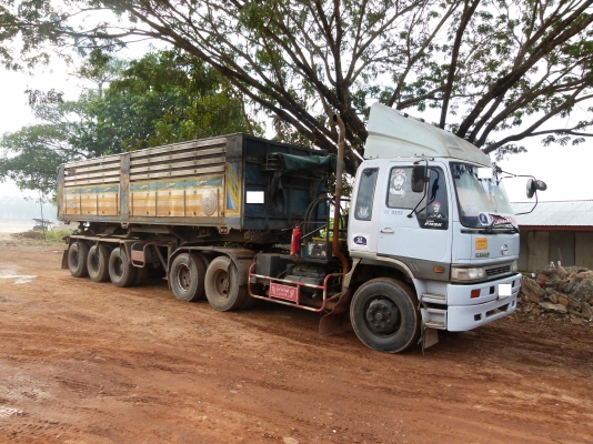 ขายหัวลาก HINO FM2K ปี 44 พร้อมหางดั้ม 3 เพลาแท้