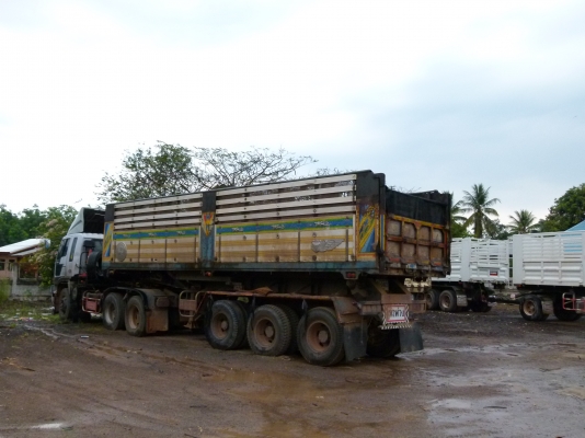 ขายหัวลาก HINO FM2K ปี 44 พร้อมหางดั้ม 3 เพลาแท้