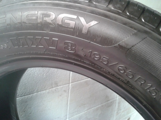 ขาย195/65/15"MICHELIN.energy.ดอกตูมๆดอกหนาๆ(ชุด4เส้น)2,600บ.