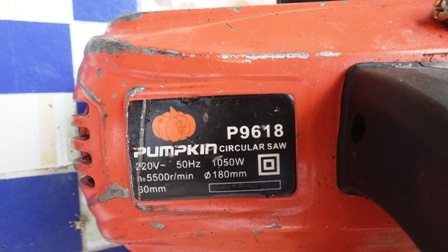 เลื่อยวงเดือน PUMPKIN รุ่น P9618 สภาพใหม่ ราคาถูกๆ เลื่อยวงเดือน PUMPKIN รุ่น P9618 สภาพใหม่ ราคาถูกๆ
