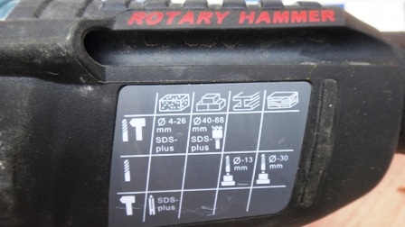 สว่านโรตารี่3ระบบBOSMAรุ่น26 26mm สภาพใหม่ ราคาถูกๆ