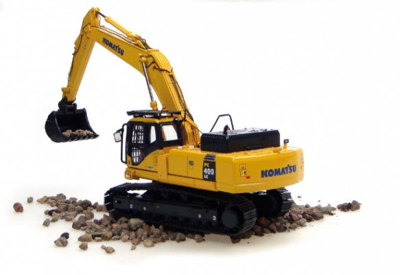 Model Komat'su PC400 LC ทำจากเหล็กทั้งคัน
