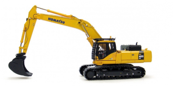 Model Komat'su PC400 LC ทำจากเหล็กทั้งคัน