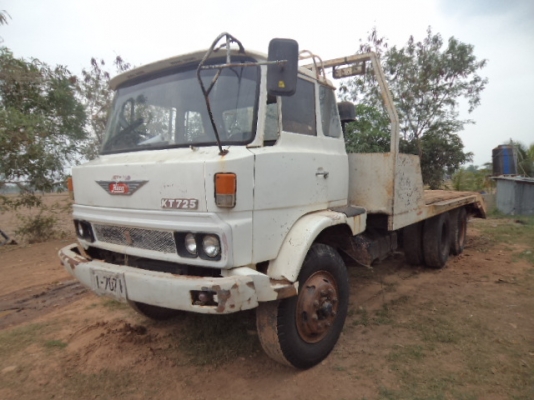 ขายรถฮีโน่KT 10ล้อเทเลอร์2เพลาเครื่องEH700เข็นแม็กโค200ได้