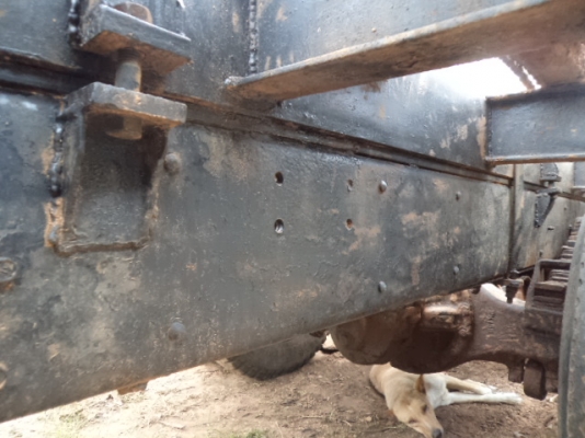 ขายรถฮีโน่KT 10ล้อเทเลอร์2เพลาเครื่องEH700เข็นแม็กโค200ได้