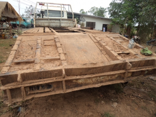 ขายรถฮีโน่KT 10ล้อเทเลอร์2เพลาเครื่องEH700เข็นแม็กโค200ได้