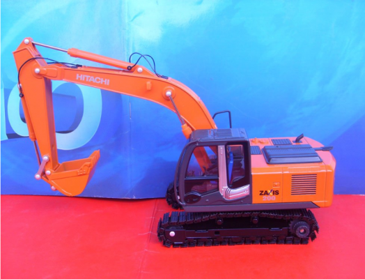 HITACHI ZAXIS 200 EXCAVATOR toy ทำจากเหล็กทั้งคัน