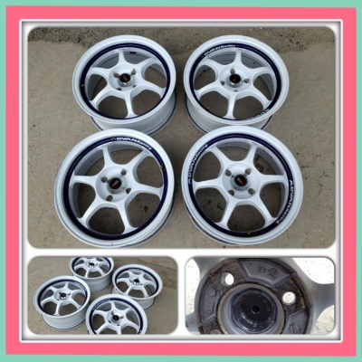 ขายแม็กซ์มือ2 Advan RG1 ขอบ15 4/100 ราคา7500. บาทถูก