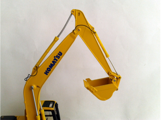 โมเดล Komatsu PC210 EXCAVATOR ทำจากเหล็กทั้งคัน โมเดล Komatsu PC210 EXCAVATOR ทำจากเหล็กทั้งคัน