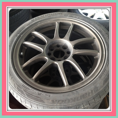 ขายแม็กซ์มือ2 ขอบ16 W work. Emotion 4 รู100/114+ยาง ราคา 7900 บาทถูก