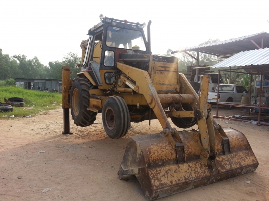 ขายด่วน ตักหน้าขุดหลัง CAT 428 B เอกสารเล่มทะเบียน