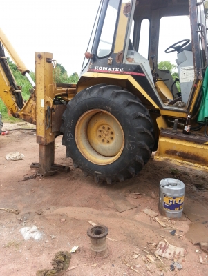 ขายด่วน ตักหน้าขุดหลัง CAT 428 B เอกสารเล่มทะเบียน