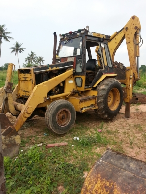 ขายด่วน ตักหน้าขุดหลัง CAT 428 B เอกสารเล่มทะเบียน