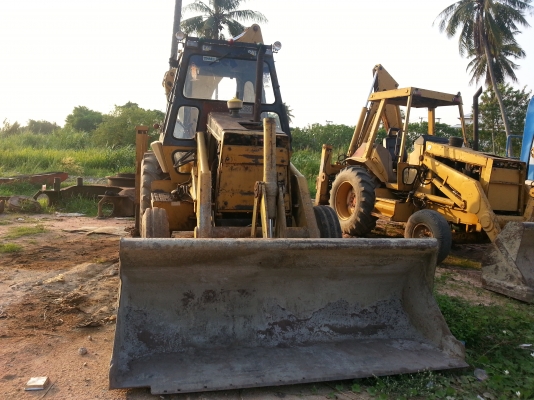 ขายด่วน ตักหน้าขุดหลัง CAT 428 B เอกสารเล่มทะเบียน