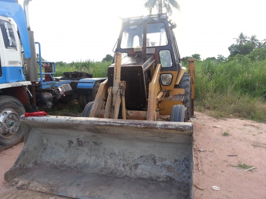 ขายด่วน ตักหน้าขุดหลัง CAT 428 B เอกสารเล่มทะเบียน