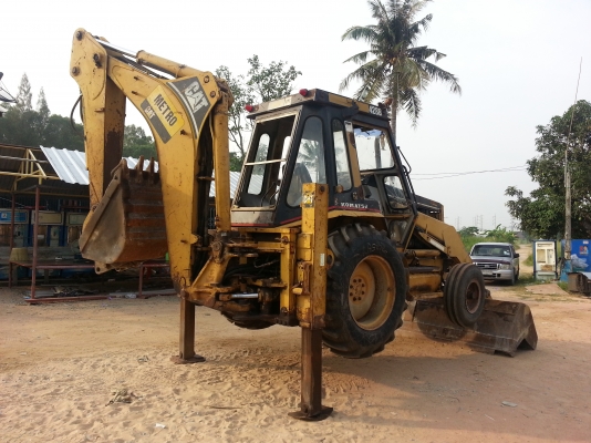 ขายด่วน ตักหน้าขุดหลัง CAT 428 B เอกสารเล่มทะเบียน