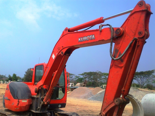 ขายด่วน..รถขุด KUBOTA  KX 080-3 รถใหม่ 1,0xx ชั่วโมง รถสวย เอกสารครบ พร้อมใช้ งาน มาก ๆ.