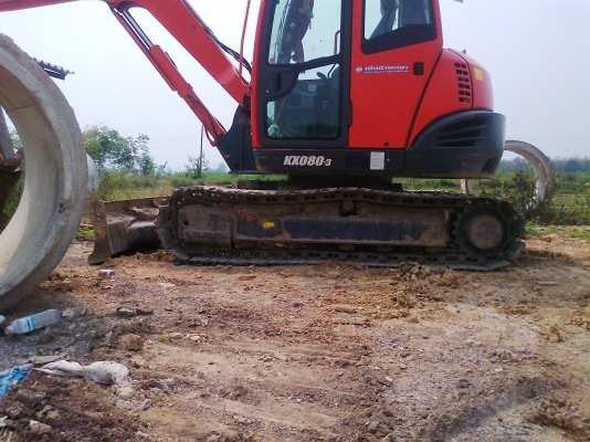 ขายด่วน..รถขุด KUBOTA  KX 080-3 รถใหม่ 1,0xx ชั่วโมง รถสวย เอกสารครบ พร้อมใช้ งาน มาก ๆ.