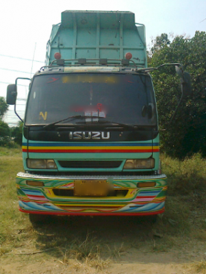 ขายรถบรรทุกสิบล้อดั๊มพ์ ISUZU DECA เครื่อง 270 แรง เครื่องส้ม พร้อมลำโพงลากลูก ดั๊มพ์เอสทีนครปฐม รถวิ่งงานทุกวัน ทะเบียนพร้อมโอน