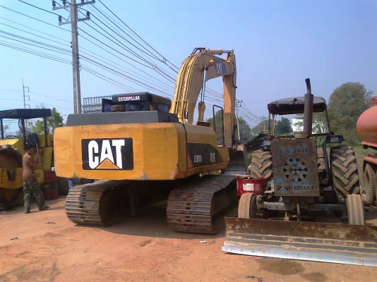 ขายด่วน..รถแบคโฮ CAT E200 B รถสวย พร้อมใช้งาน มีทะเบียนครบ.