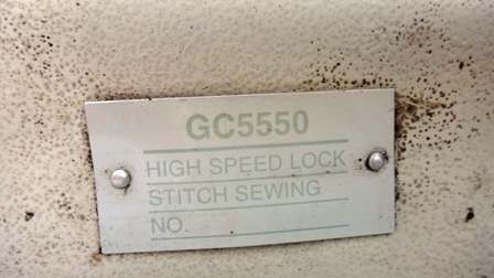 จักรเย็บผ้า Yamata รุ่น GC5550 สาพดี พร้อมใช้งาน
