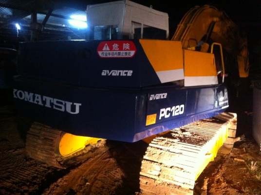 pc120 - 3 เครื่องเดิม ปั้มเดิม  ช่วงล่างเต็ม  สภาพดี (เก่านอก) ราคา670,000  บาท